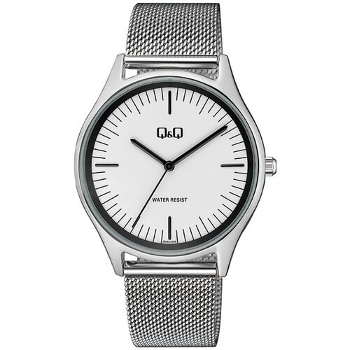 Купить Наручные часы Q&Q, серебряный
<p>мужские японские наручные часы со штриховыми ин...