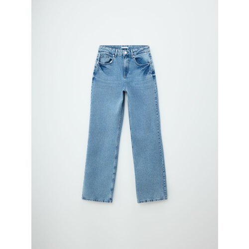 Купить Джинсы широкие Sela, размер XL INT, голубой
Женские широкие джинсы из качественн...