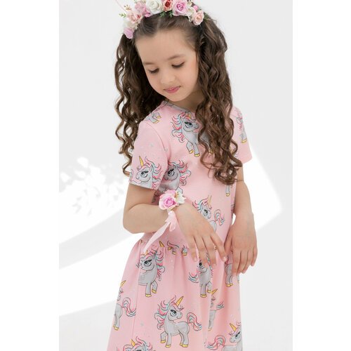 Купить Платье IVDT37, размер 30, розовый
Нарядное короткое платье для детей подойдет дл...