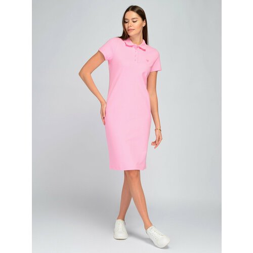 Купить Платье Viserdi, размер 48, розовый
Платье-поло длины миди. Спортивное платье-пол...