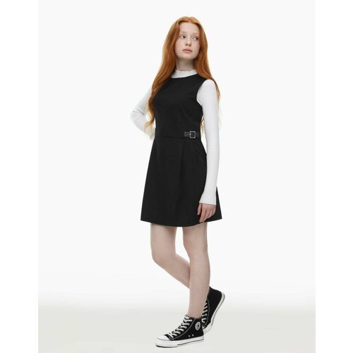 Купить Школьное платье Gloria Jeans, размер 11-12л/152 (38), черный
Чёрное школьное пла...