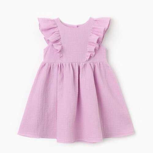 Купить Сарафан Minaku, размер 98/104, фиолетовый
Платье для девочки без рукавов MINAKU:...