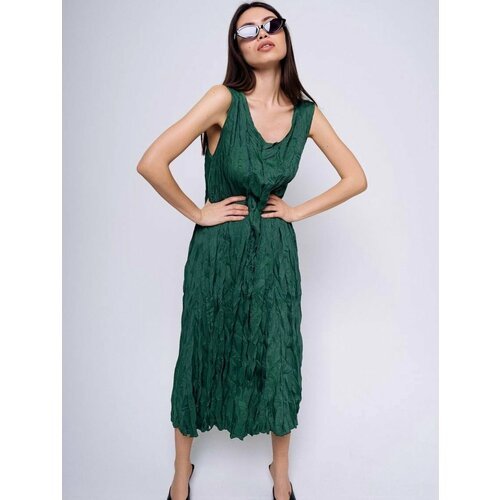 Купить Сарафан размер 42-52, зеленый
Сарафан женский летний стильный, с эффектом крэш ,...