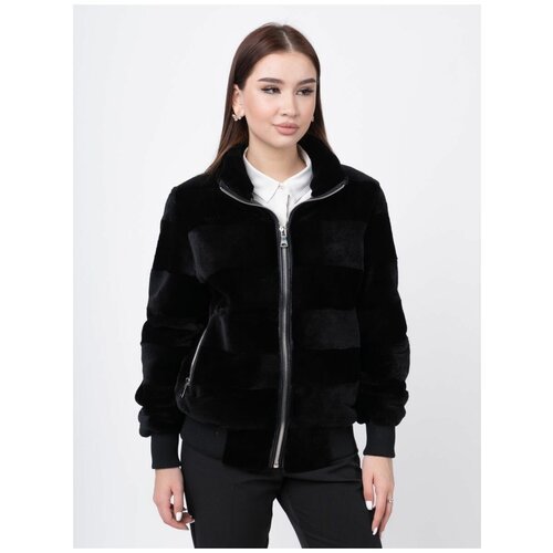 Купить Куртка EL-EZER, размер M, черный
Шуба куртка бомбер в двух вариантах, с капюшоно...