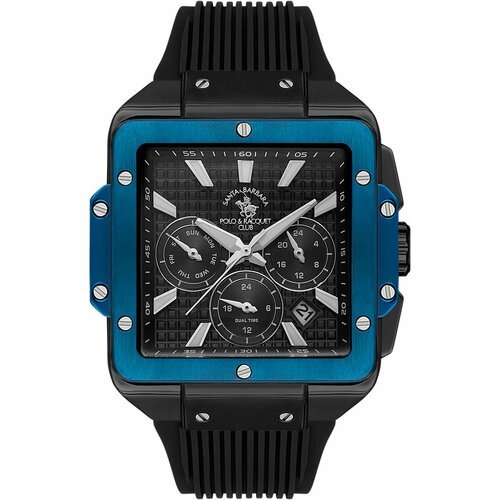 Купить Наручные часы SANTA BARBARA POLO & RACQUET CLUB, черный, синий
Мужские часы. Кол...
