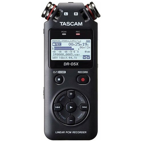 Купить Диктофон Tascam DR-05X черный
Портативный цифровой диктофон Tascam DR-05x предла...