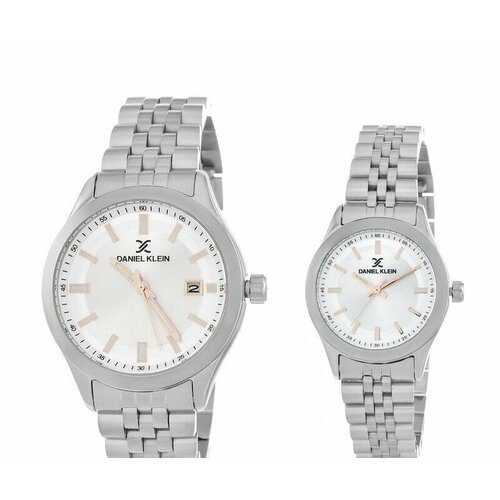 Купить Наручные часы Daniel Klein, серебряный
Часы DANIEL KLEIN DK13405-1 парные бренда...