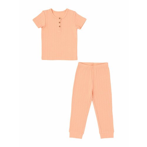 Купить Пижама Oldos, размер 140-68-60, розовый
Пижама для девочек «Сима» со штанами - с...