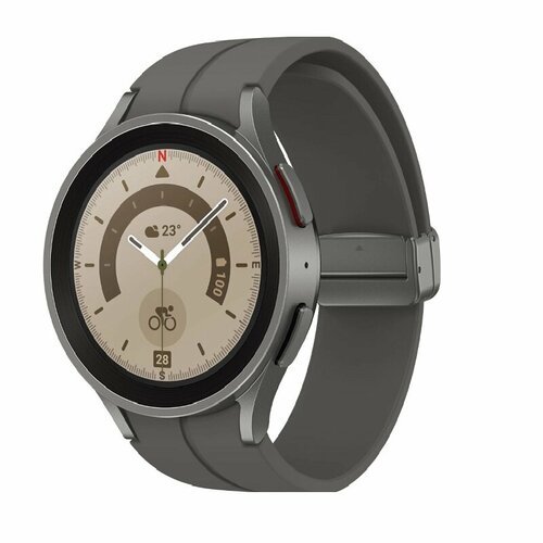 Купить Смарт-часы Samsung Galaxy Watch 5 Pro Grey Titanium 45 mm (R920)/SM-R920NZTALTA...