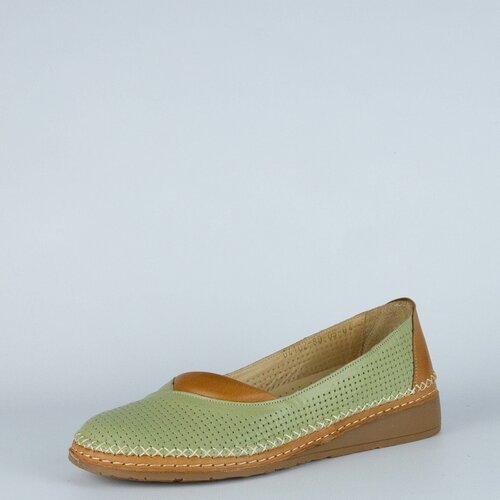 Купить Туфли Sandm, размер 42, зеленый
Туфли летние женские турецкого бренда SandM. Вер...