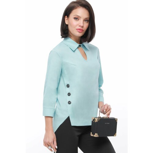 Купить Блуза DStrend, размер 44, голубой
Блузка с разрезами — стильная и необычная моде...