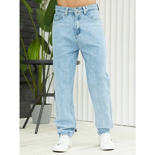 Купить Джинсы FEIMAILIS, размер 46/48, голубой
Мужские зауженные джинсы, которые выгляд...