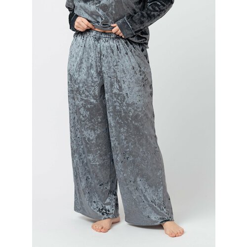 Купить Брюки Tribuna, размер 114, серый
<ul><li>Прямые брюки на резинке выполнены из мя...