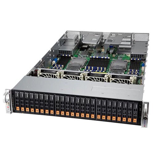 Купить Сервер Supermicro SuperServer SYS-240P-TNRT без процессора/без ОЗУ/без накопител...