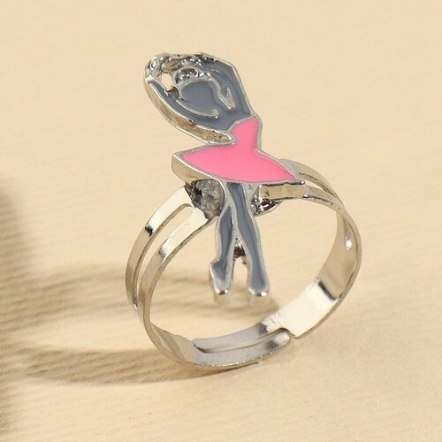 Купить Кольцо Art Beauty, серый, розовый
<p>Детское кольцо - это отличный аксессуар, ко...