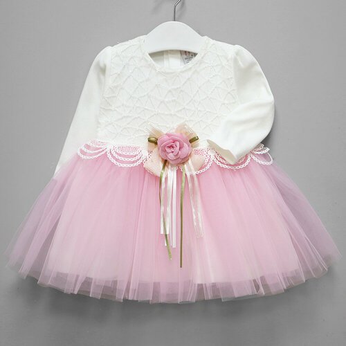 Купить Платье, размер 74/80, розовый
Нарядное платье для новорожденных девочек:<br><ul>...
