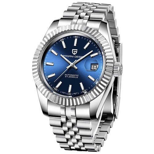 Купить Наручные часы Pagani Design, серебряный, синий
<br>Дизайн наручных часов Pagani...