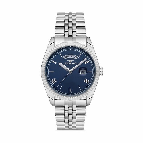 Купить Наручные часы Ferro F11130AWT-A3, синий
Классические мужские наручные часы с рел...