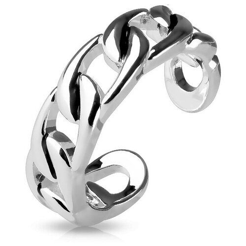 Купить Кольцо переплетенное Spikes, размер S, серебряный
Эффектное кольцо на фаланги па...
