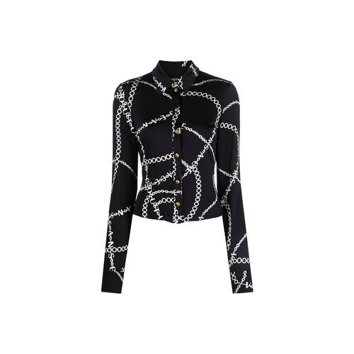 Купить Блуза Versace Jeans Couture, размер 42, черный
Специально для адептов монохромно...