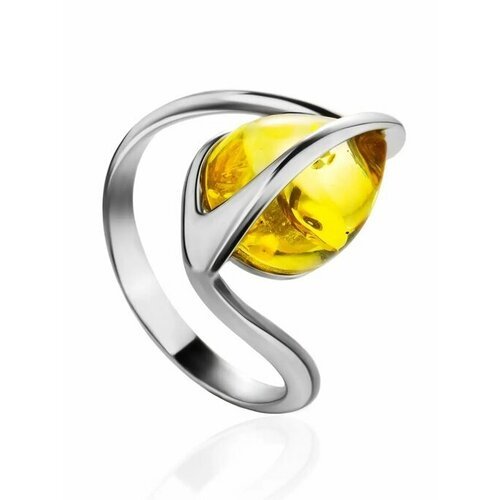 Купить Кольцо, янтарь, безразмерное, желтый, серебряный
Красивое стильное кольцо из и н...