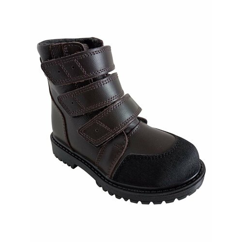Купить Ботинки берцы Baby Ortho, размер 26, коричневый
Демисезонные ботинки для мальчик...
