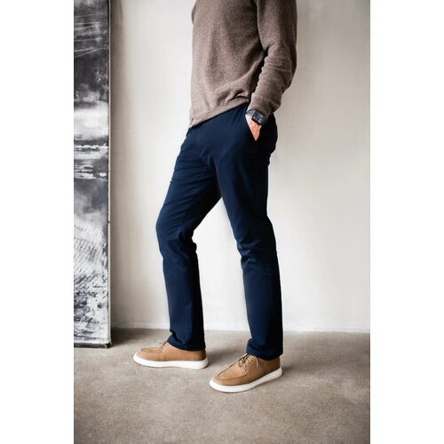 Купить Брюки чинос Хорошие брюки, размер W31 L32, синий
Стильные демисезонные чиносы из...
