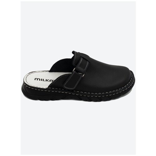 Купить Сабо MILKA, размер 42, черный
Кожаные сабо MILKA Shoes&More производства Сербия....