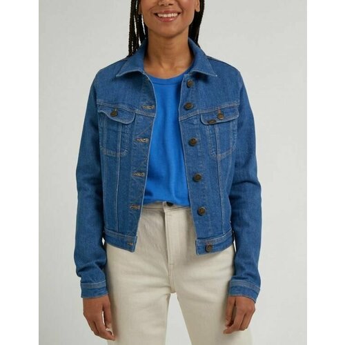 Купить Куртка Lee, размер XS, синий
Женская джинсовая куртка Leе Rider jacket в классич...