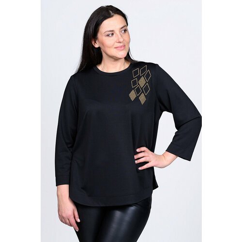 Купить Блуза SVESTA, размер 64, черный
Стильная нарядная женская блузка больших размеро...