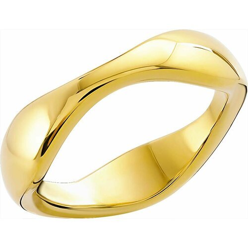 Купить Кольцо Nouvelle mode, размер 18, золотой
Кольцо из латуни необычной формы станет...