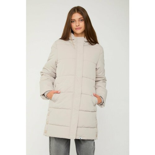 Купить Куртка Reporter Young, размер 146, бежевый
Удлиненная стеганая куртка для девоче...