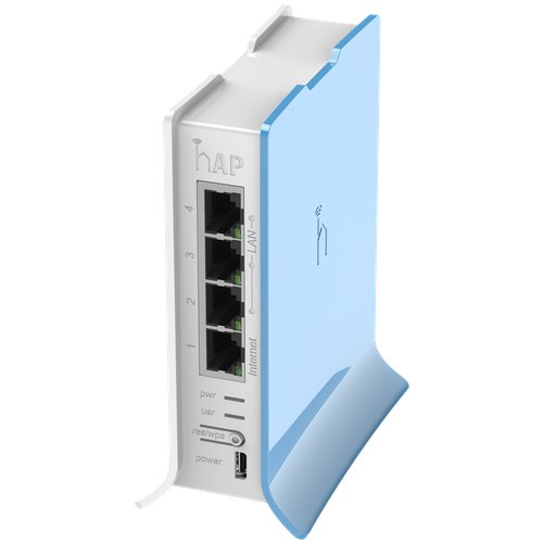 Купить Wi-Fi роутер MikroTik hAP Lite Tower, белый/голубой
<p>[Сетевое оборудование] Mi...
