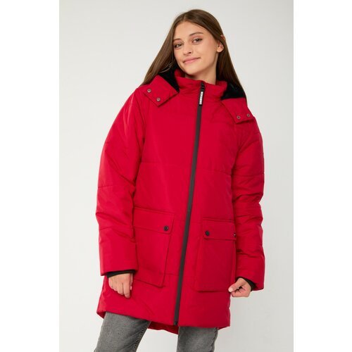 Купить Куртка Reporter Young, размер 158, красный
Удлиненная утепленная куртка с капюшо...