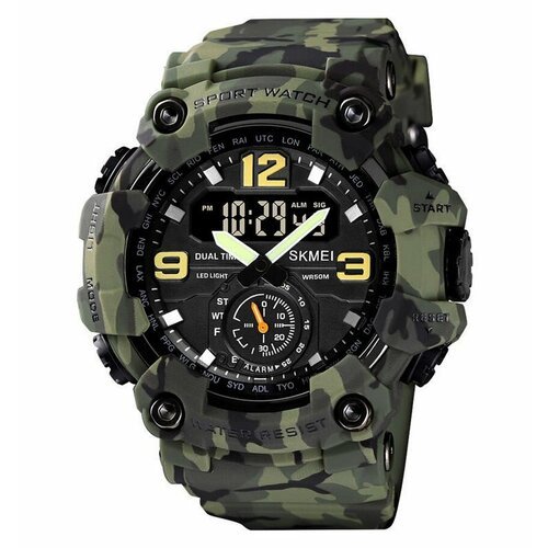 Купить Наручные часы SKMEI 465, зеленый
Наручные часы SKMEI 1637 - это спортивная модел...