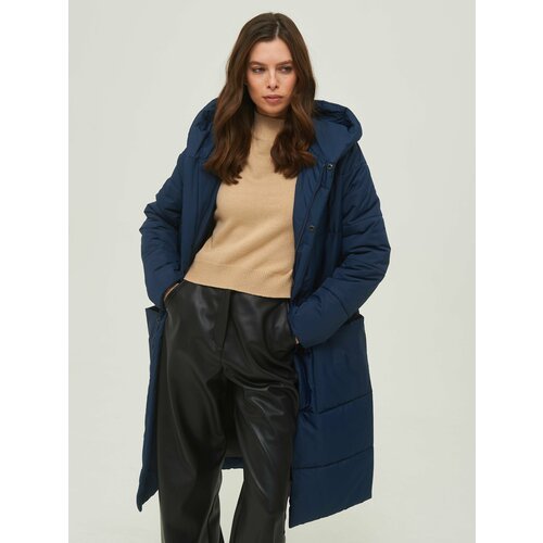 Купить Куртка КАЛЯЕВ, размер 46, синий
Стильный зимний пуховик с поперечной стежкой - п...