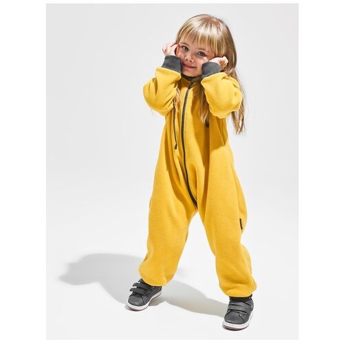 Купить Термокомбинезон Bambinizon, размер 104, желтый
Детский флисовый комбинезон с отс...