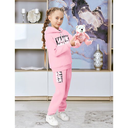 Купить Костюм KETMIN Детский костюм с начесом KETMIN PARADISE, размер 104, розовый
Тепл...