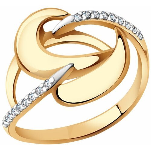 Купить Кольцо Diamant online, золото, 585 проба, фианит, размер 16
<p>В нашем интернет-...