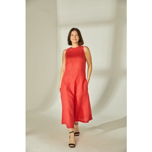 Купить Платье Olga Skazkina, размер 42, красный
Льняное платье А-силуэтаИдеальное плать...