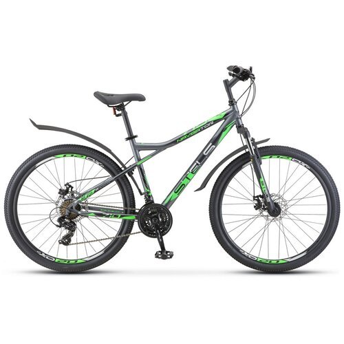 Купить Горный (MTB) велосипед Stels Navigator 710 MD 27.5 V020 (2020) 18 антрацитовый/з...