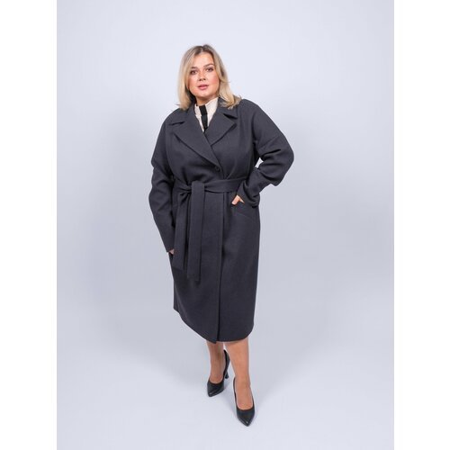 Купить Пальто , размер 54, серый
Стильное длинное женское демисезонное пальто премиум к...