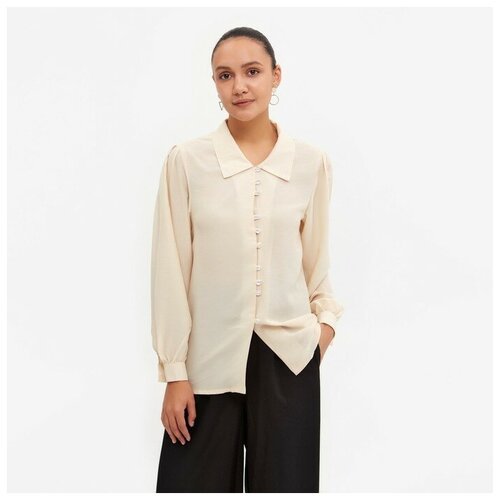 Купить Блуза Minaku, размер 52, бежевый
Блузка женская MINAKU, плательная ткань, состав...