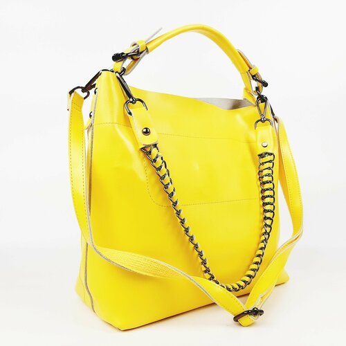 Купить Сумка Fuzi House, желтый
Женская кожаная сумка желтого цвета. Стильный и функцио...