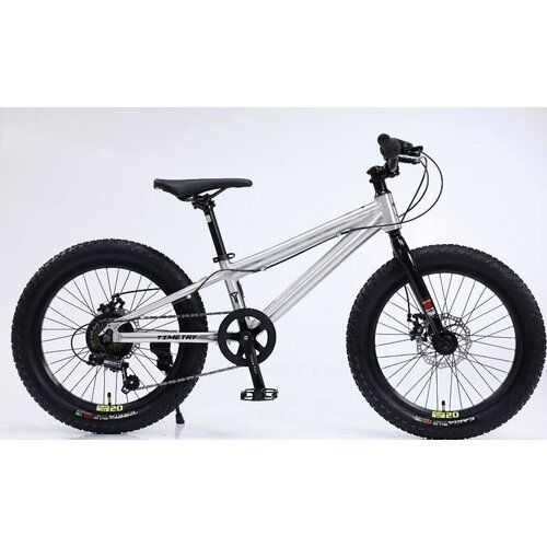 Купить Велосипед FatBike ТТ104 24" с алюминиевой рамой 12" и 7 скоростной трансмиссией,...