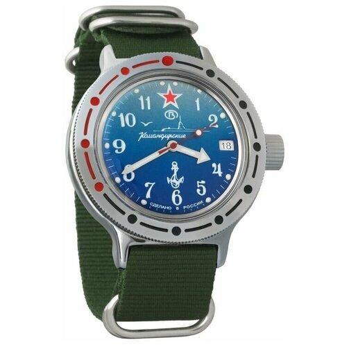Купить Наручные часы Восток Амфибия, зеленый
Мужские наручные механические часы с автоп...