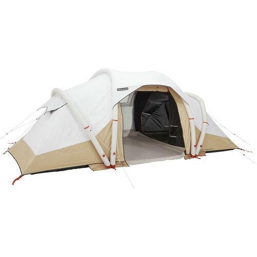Купить Палатка кемпинговая четырёхместная Decathlon Quechua Air Seconds 4.2 F&B, белый/...