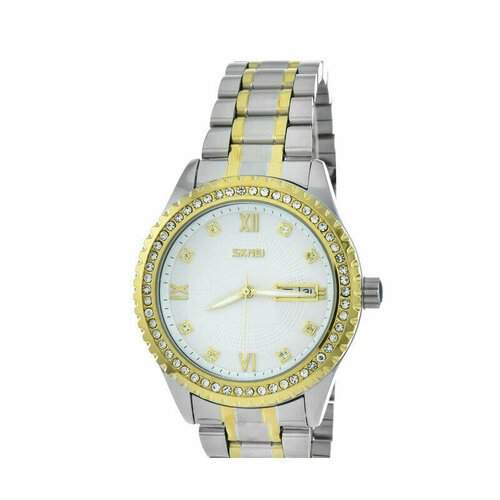 Купить Наручные часы SKMEI Часы Skmei 9221TGDWT silver/gold-white, серебряный
Часы Skme...