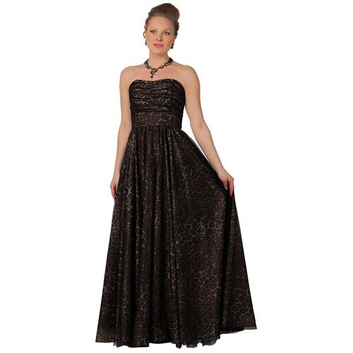 Купить Платье SWING, размер 46, коричневый
Роскошное вечернее платье в пол леопардовой...