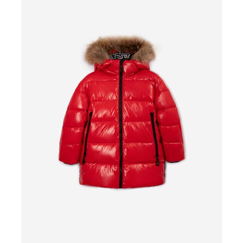 Купить Куртка Gulliver, размер 164, красный
Яркая зимняя куртка на искусственном пуху н...